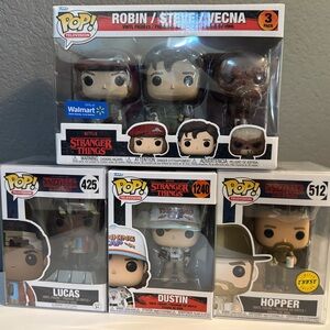 Funko Pop Stranger Things Vinyl Figures Set